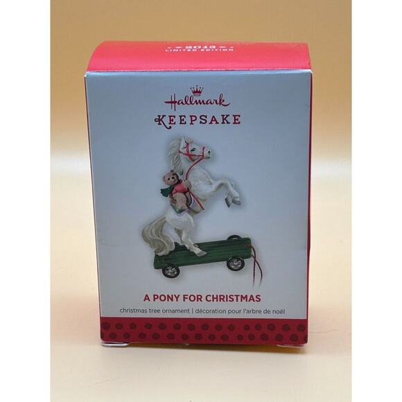 Hallmark Keepsake Ornament A Pony for Christmas Limited Edition 2013 - Picture 2 of 7